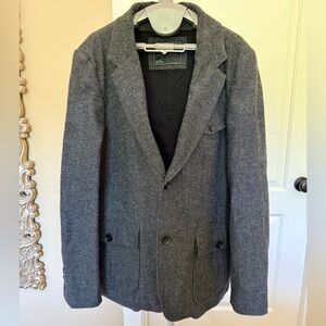 Heritage 1981 Gray Sport Coat with Notched Lapel